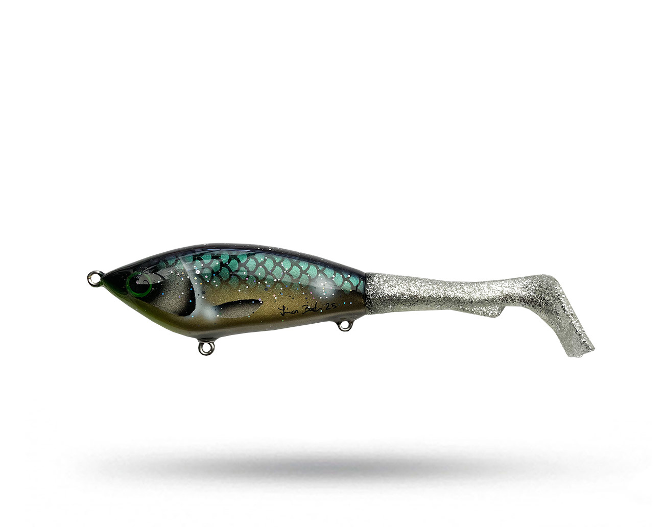 Jiman Baits JB Paddletail - Golden Herring